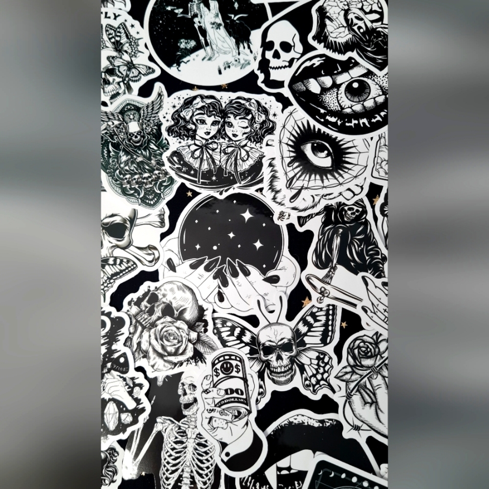 Gothic Witchy Tarot Stickers 50 Pack - Picture 3 of 5